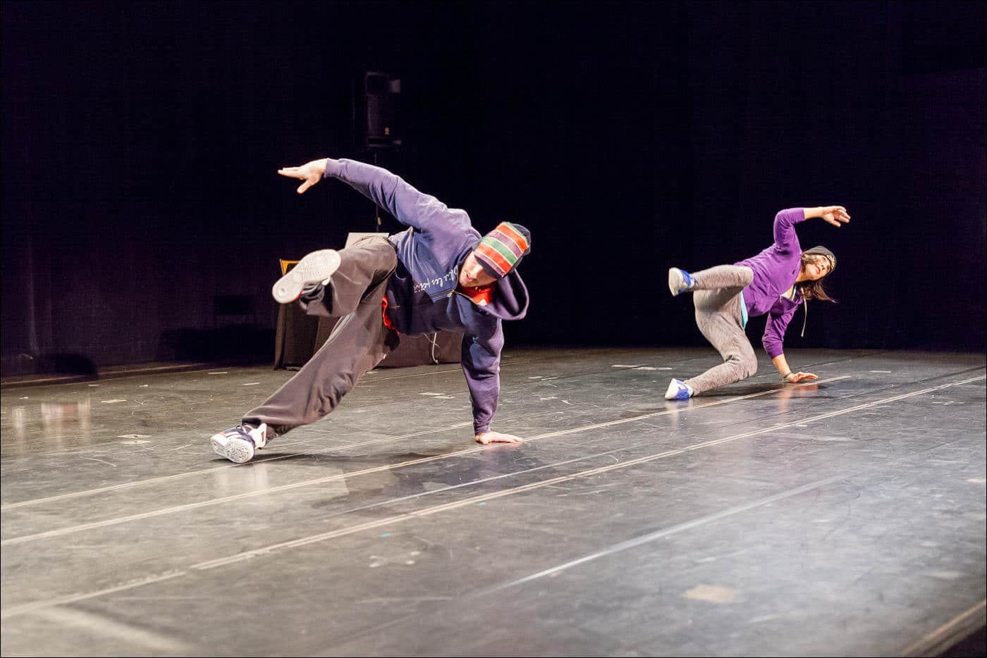 Couverture d'un spectacle de danse hip-hop