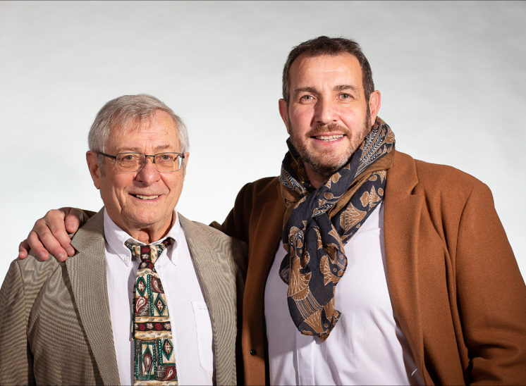 Shooting famille un père et son fils